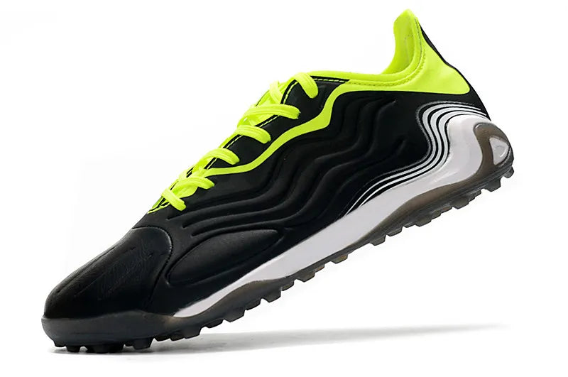 Chuteira Copa Sense 4 TF Black/Green | Football Boots