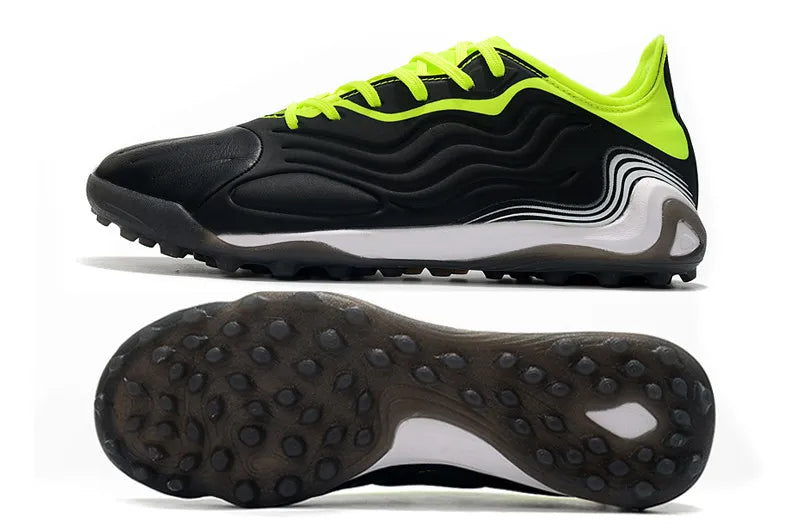 Chuteira Copa Sense 4 TF Black/Green | Football Boots