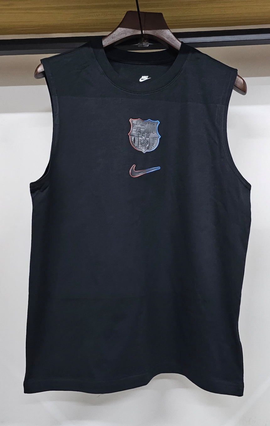 Camisa Regata Casual FC Barcelona "24/25 Logo" | Moda Esportiva