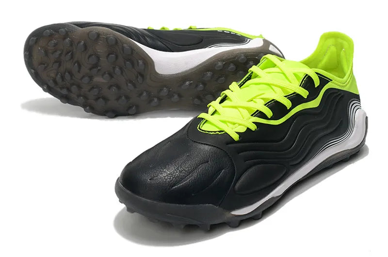 Chuteira Copa Sense 4 TF Black/Green | Football Boots