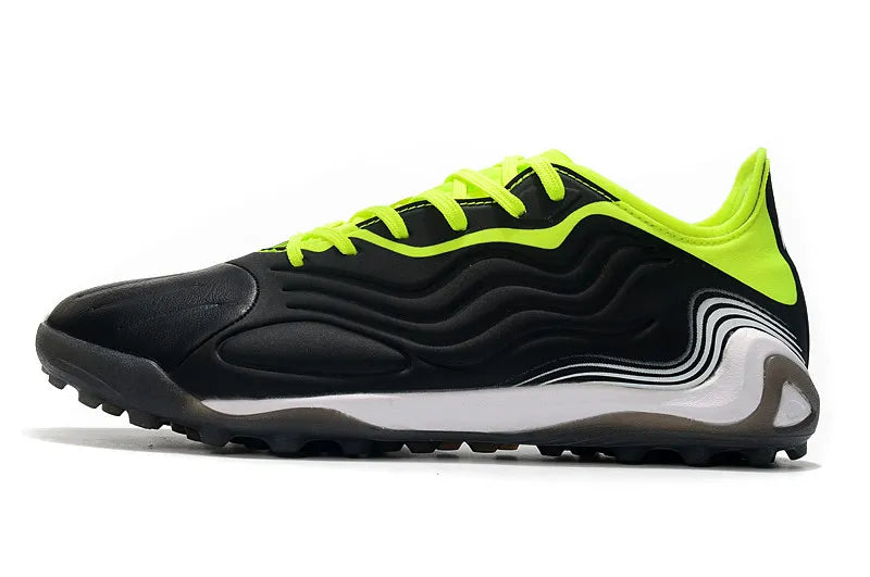 Chuteira Copa Sense 4 TF Black/Green | Football Boots