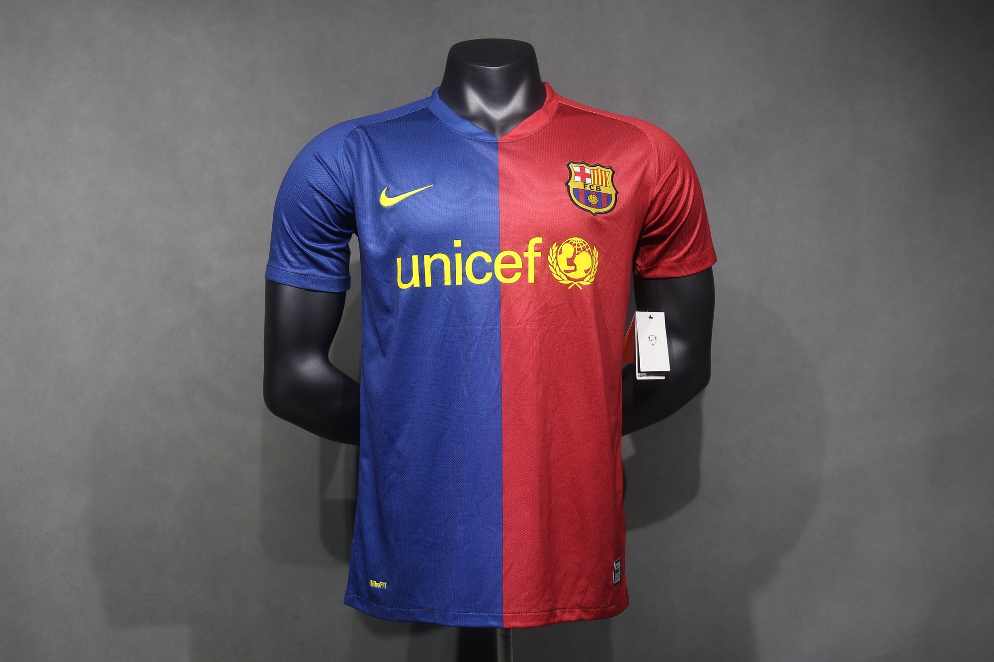 Camisa Barcelona Home 08/09 (Versão Jogador Retrô)