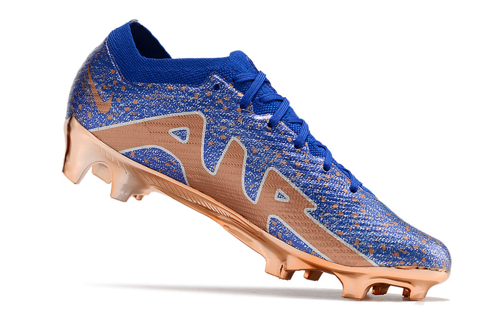 Chuteira de Campo Nike AIR Zoom Mercurial Vapor 15 Elite Blue and Bronze Nugget | Football Boots