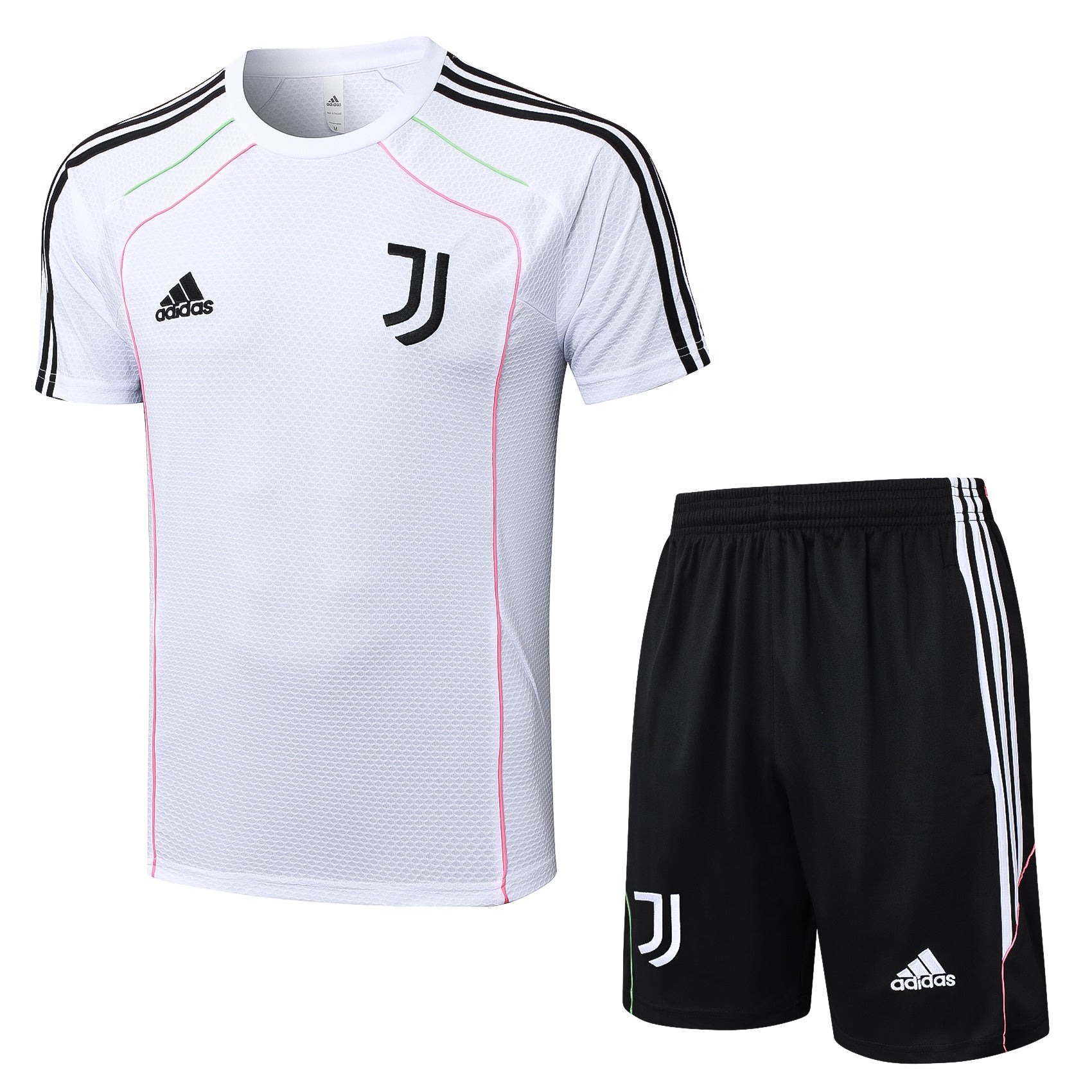 Kit Pre-Treino Juventus Conjunto Adulto/Infantil (Versão Torcedor)