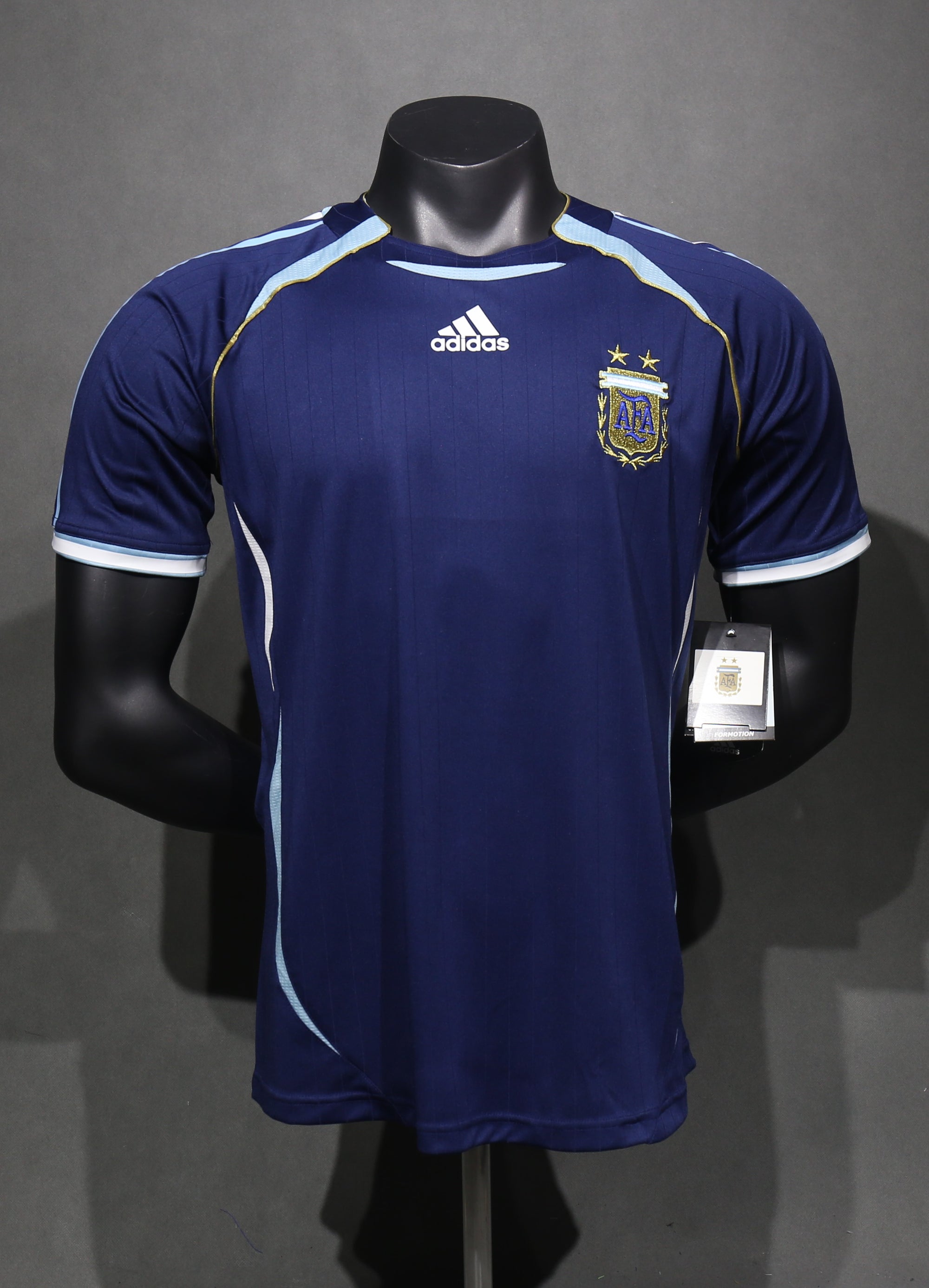 Camisa Seleção Argentina Away 2006 (Versão Jogador Retrô)