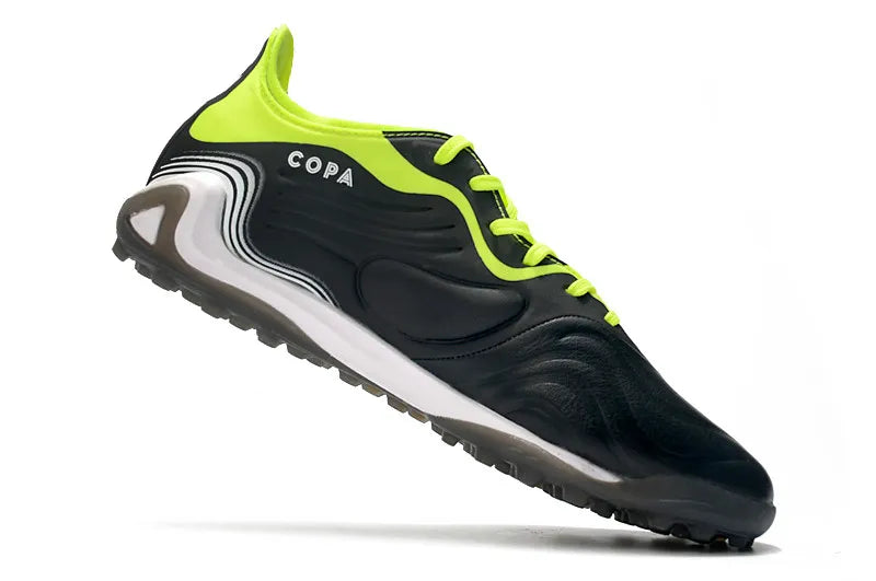 Chuteira Copa Sense 4 TF Black/Green | Football Boots