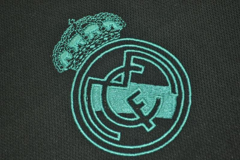 Camisa Real Madrid Away 17/18 (Versão Manga Longa Torcedor Retrô)