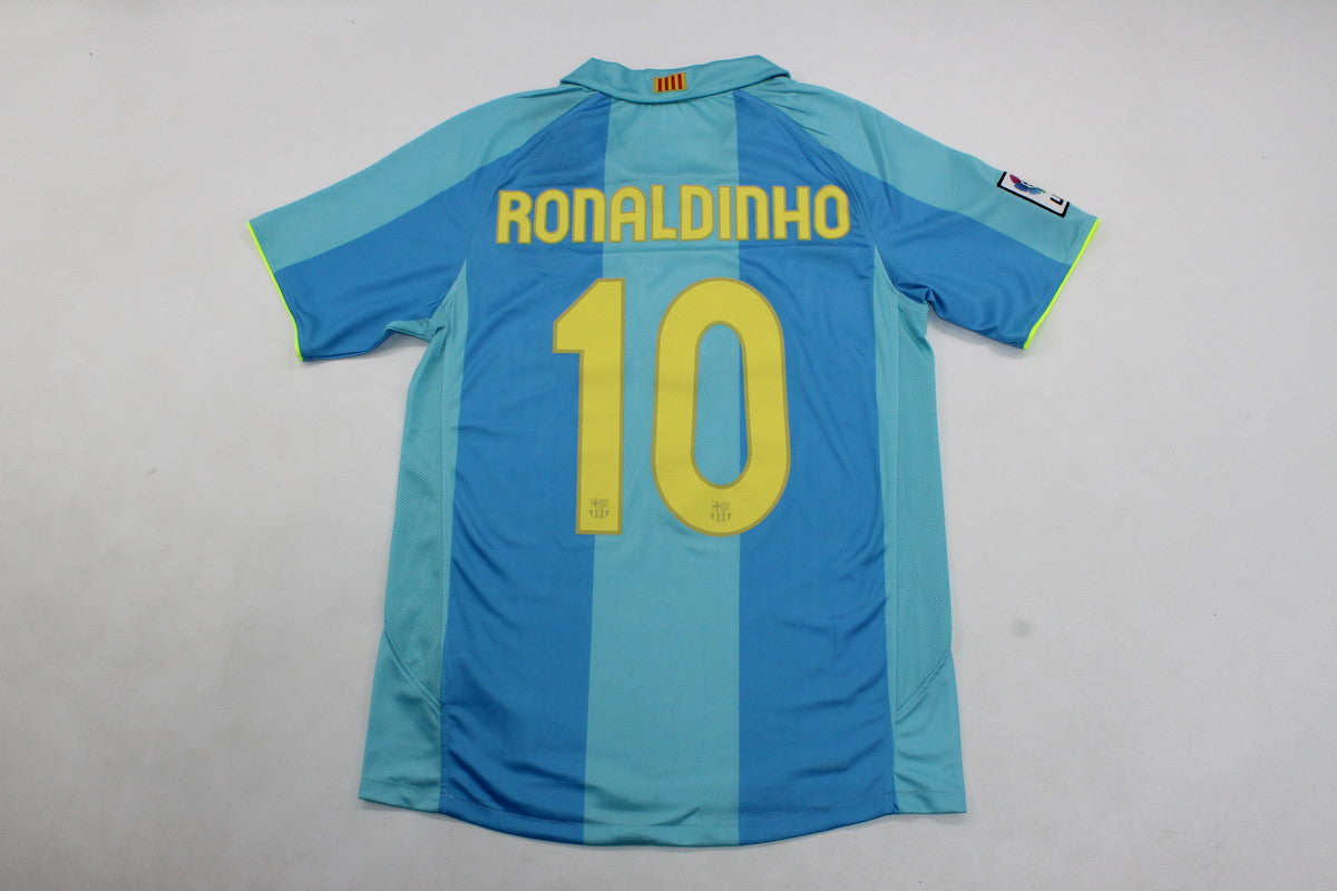 Camisa Barcelona Away 07/08 (Versão Retrô)