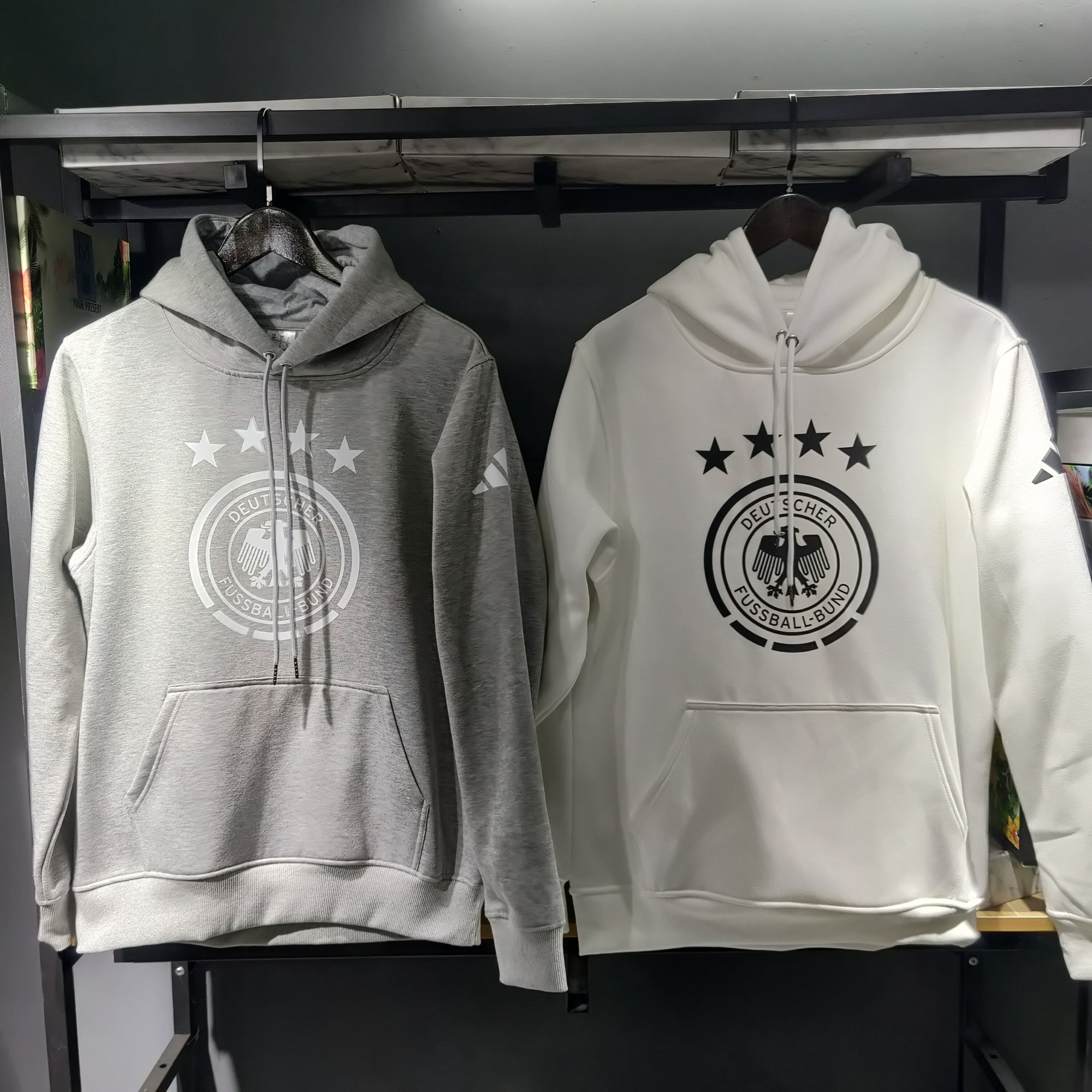 Moletom Seleção da Alemanha | Black/White Chest Logo