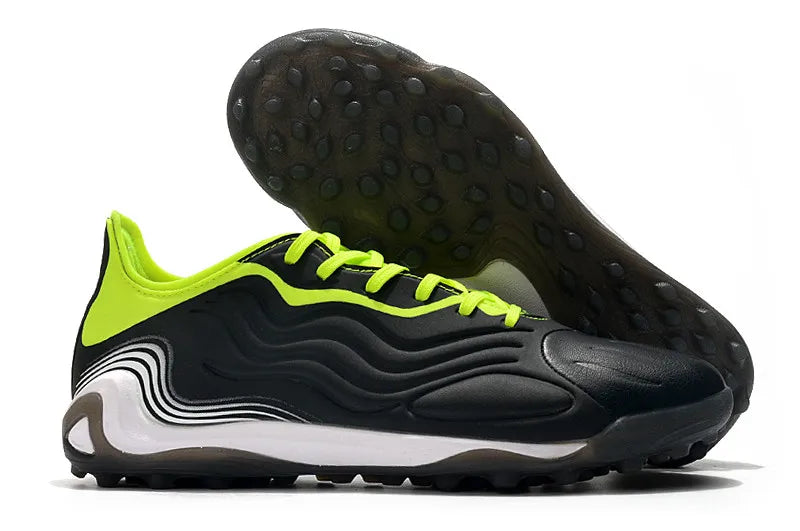 Chuteira Copa Sense 4 TF Black/Green | Football Boots