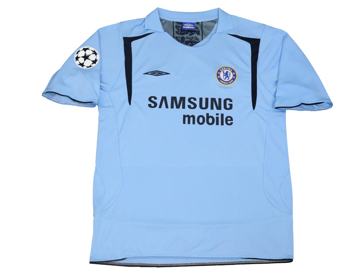 Kit Adulto Chelsea F.C. Away 2005/2006 (Versão Torcedor Retro)