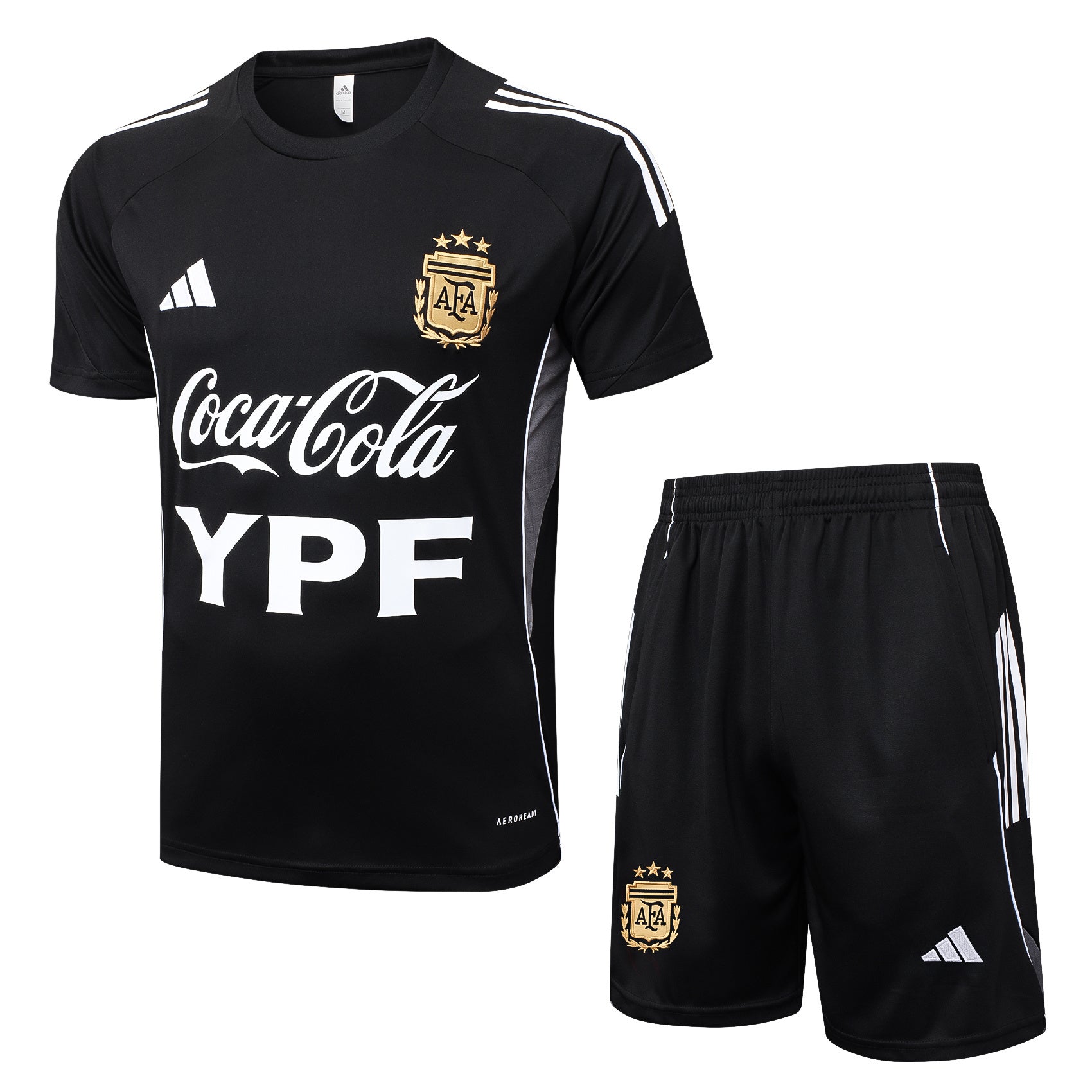 Kit Pre-Treino Seleção Argentina Conjunto Adulto/Infantil (Versão Torcedor)