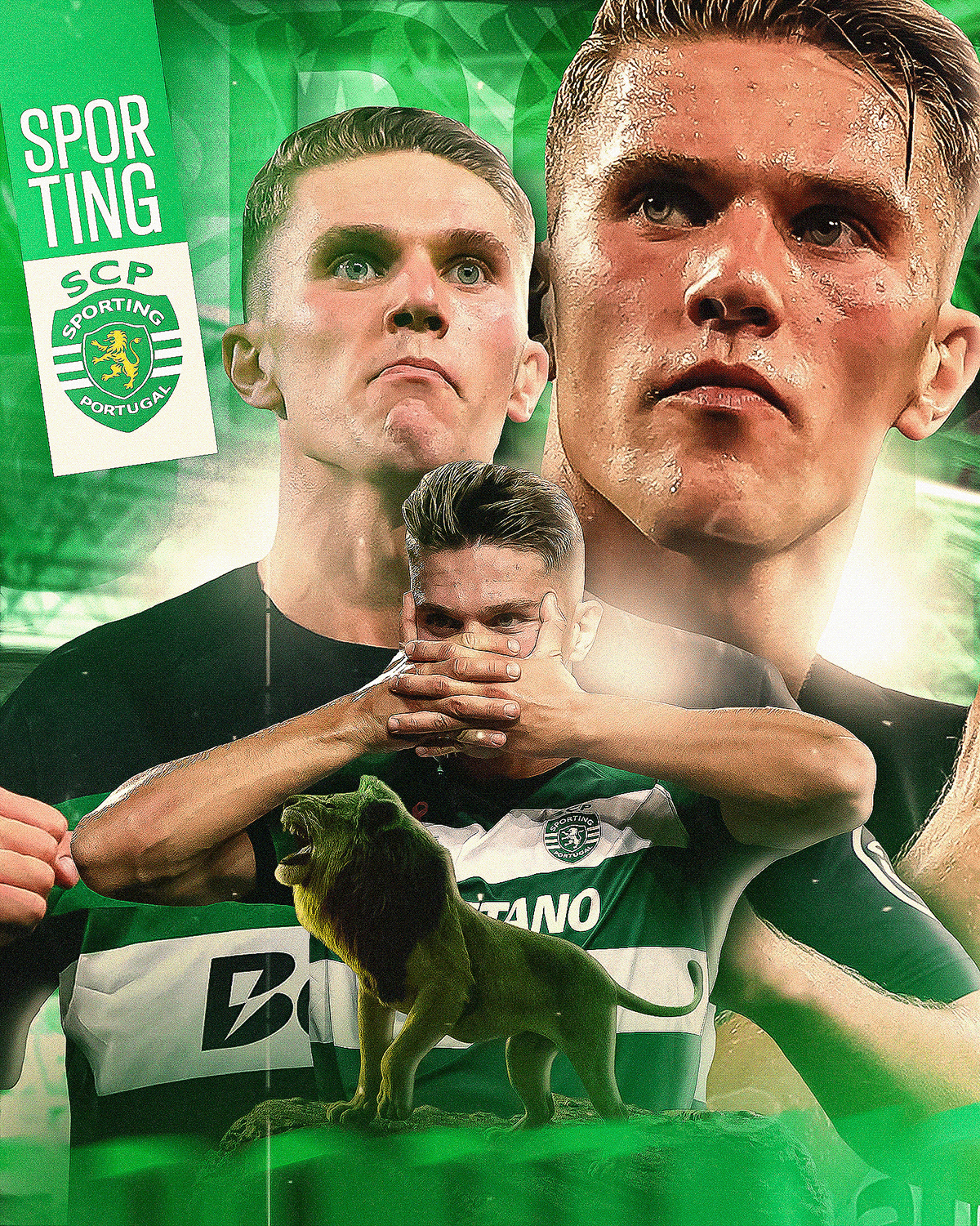 KIT ÍDOLO Viktor Gyökeres | Home Sporting CP 24/25 + Patch