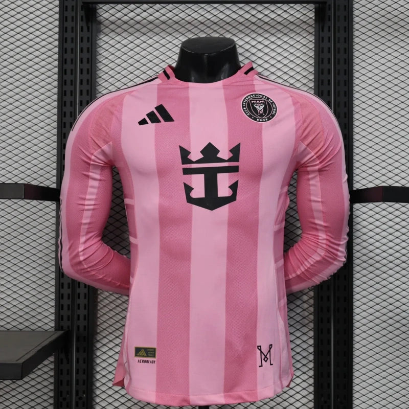Camisa Inter Miami Home 24/25 (Versão Manga Longa Jogador)