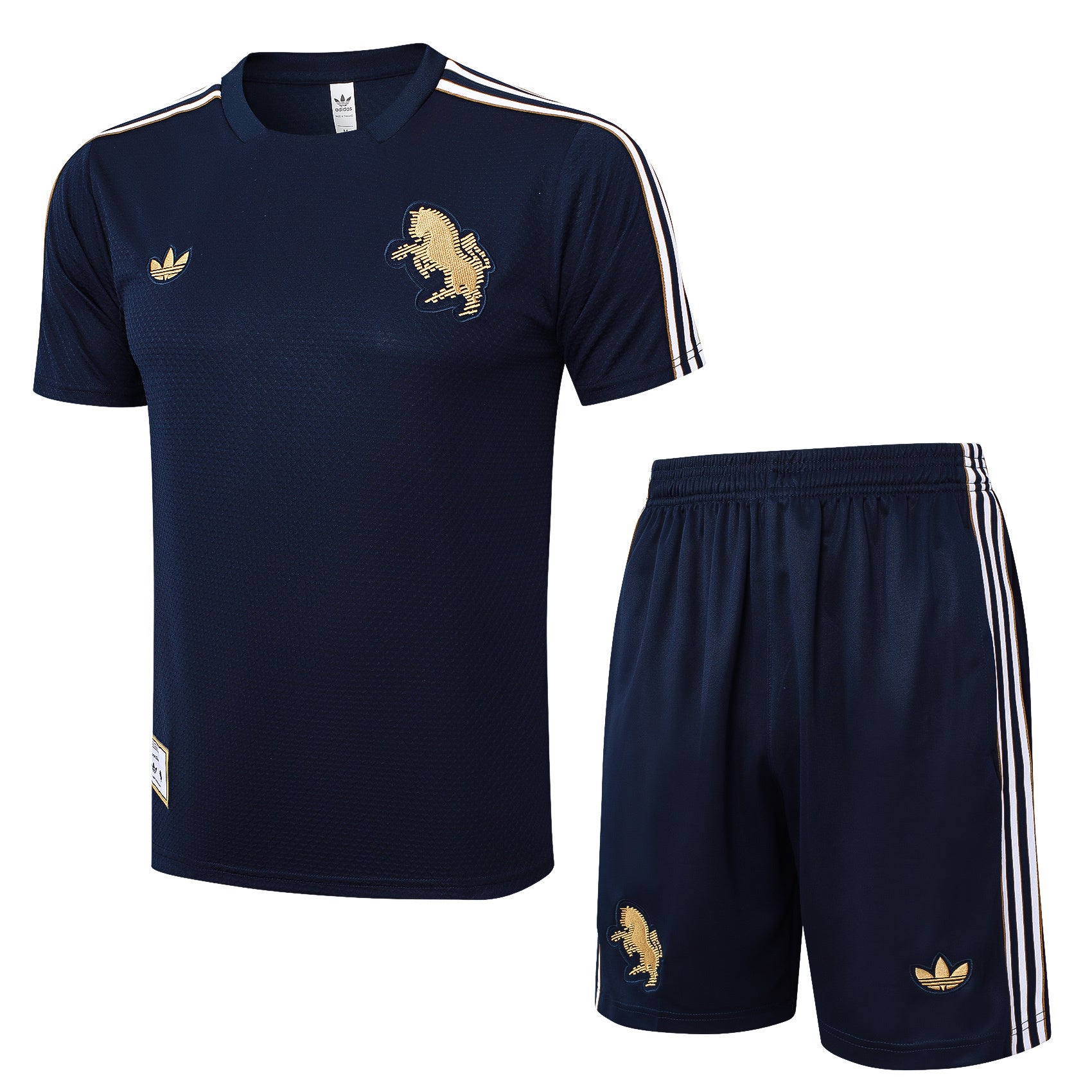 Kit Pre-Treino Juventus Conjunto Adulto/Infantil (Versão Torcedor)
