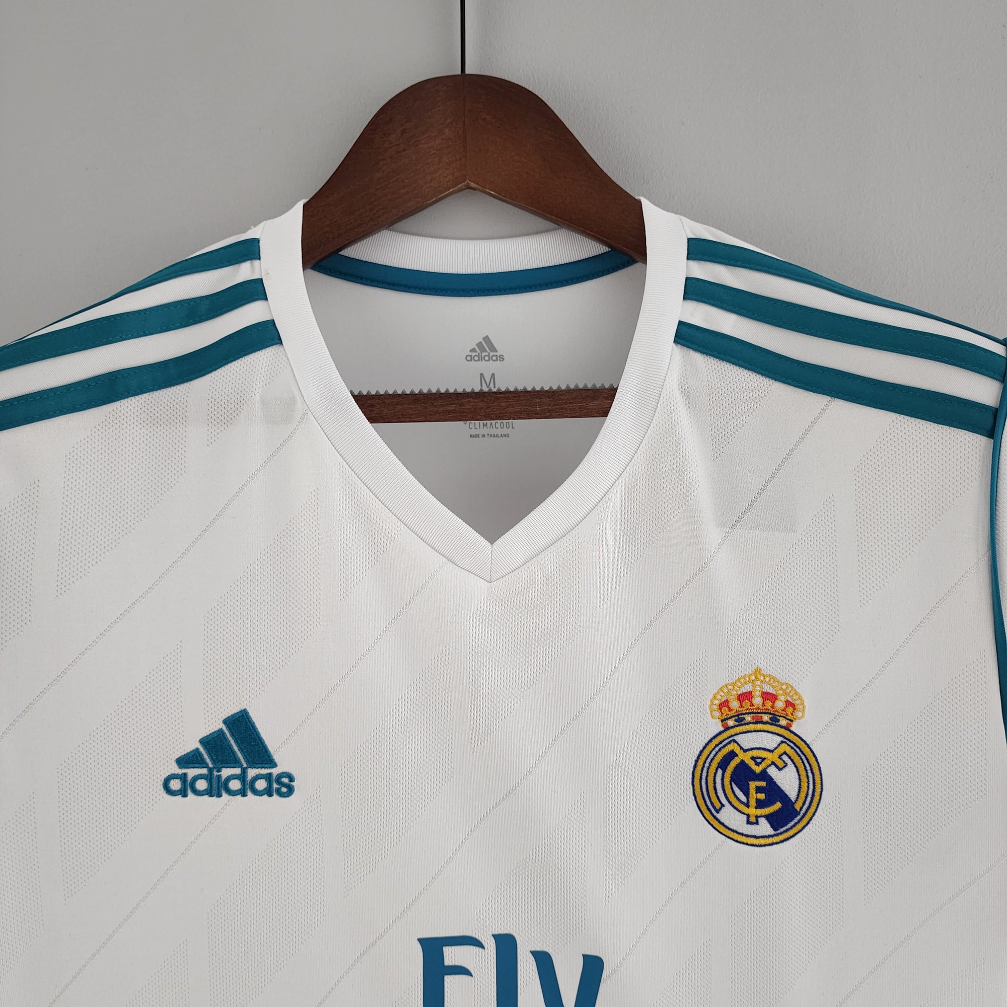 Camisa Real Madrid Home 17/18 (Versão Torcedor Retrô)