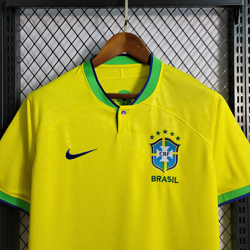 Camisa Seleção Brasileira 2022 Home (Versão Torcedor)