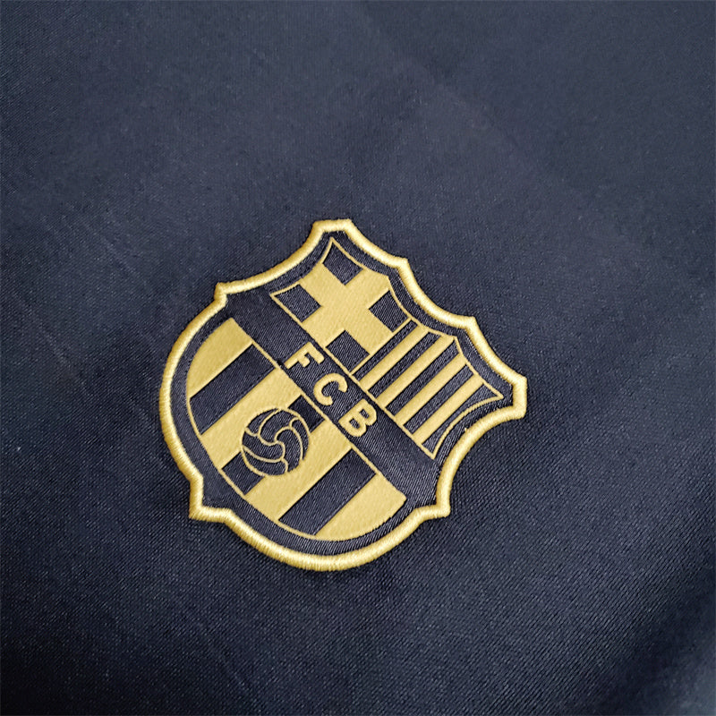 Camisa Barcelona Away 20/21 (Versão Manga Longa Retrô)