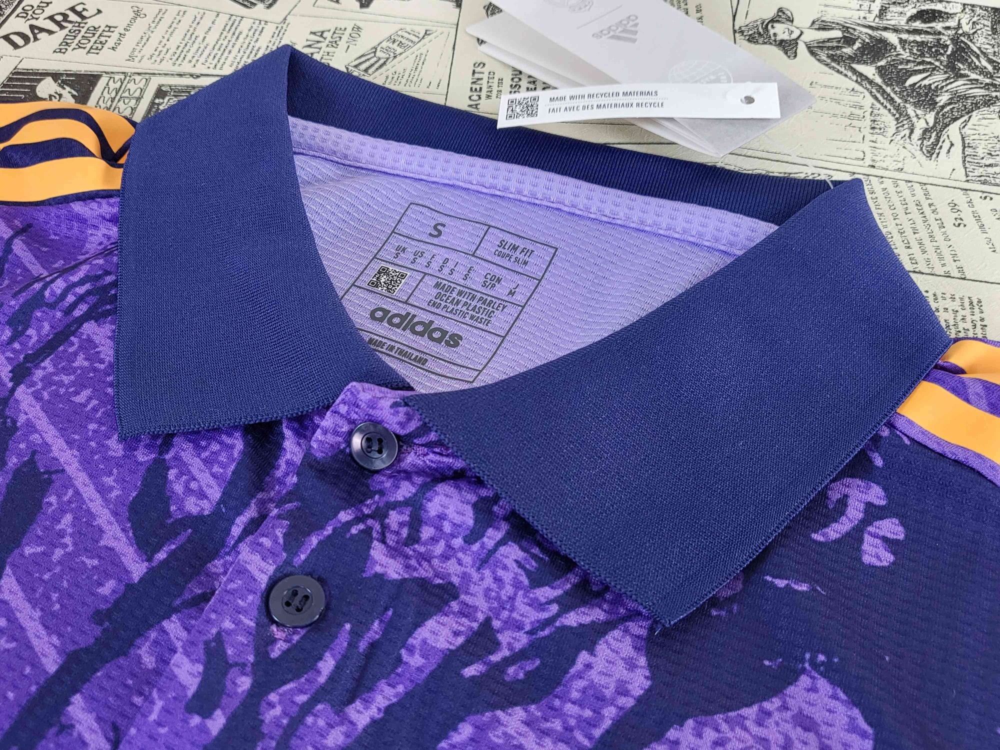 Camisa Real Madrid "Roxo Dragon Edition" 23/24 (Versão Jogador) | EDIÇÃO ESPECIAL