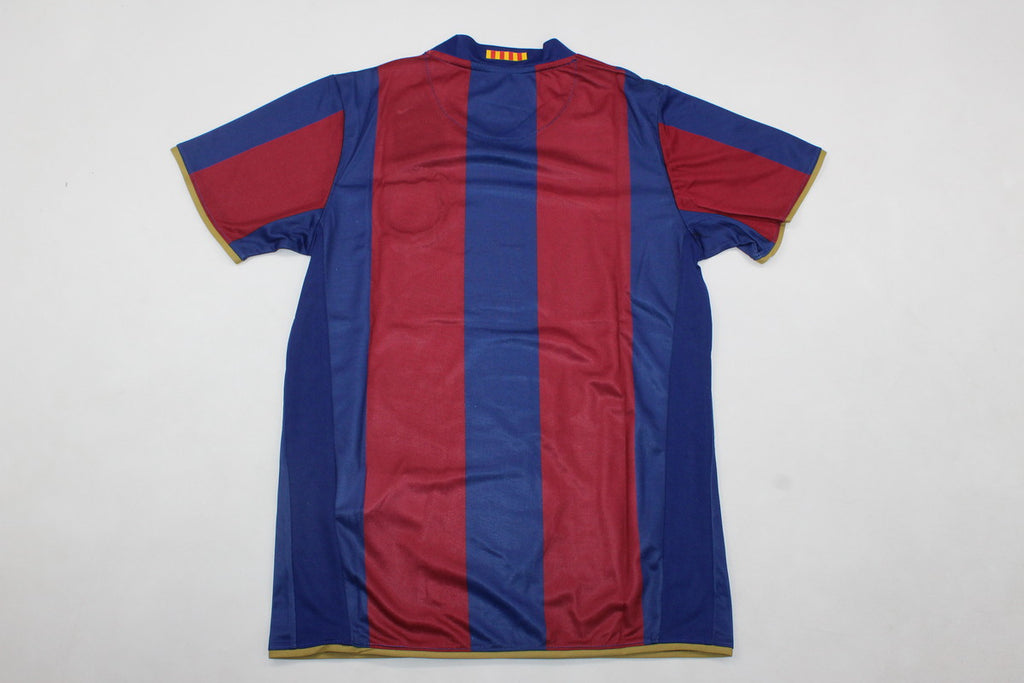 Kit Barcelona Home Conjunto Infantil 07/08 (Versão Retrô)
