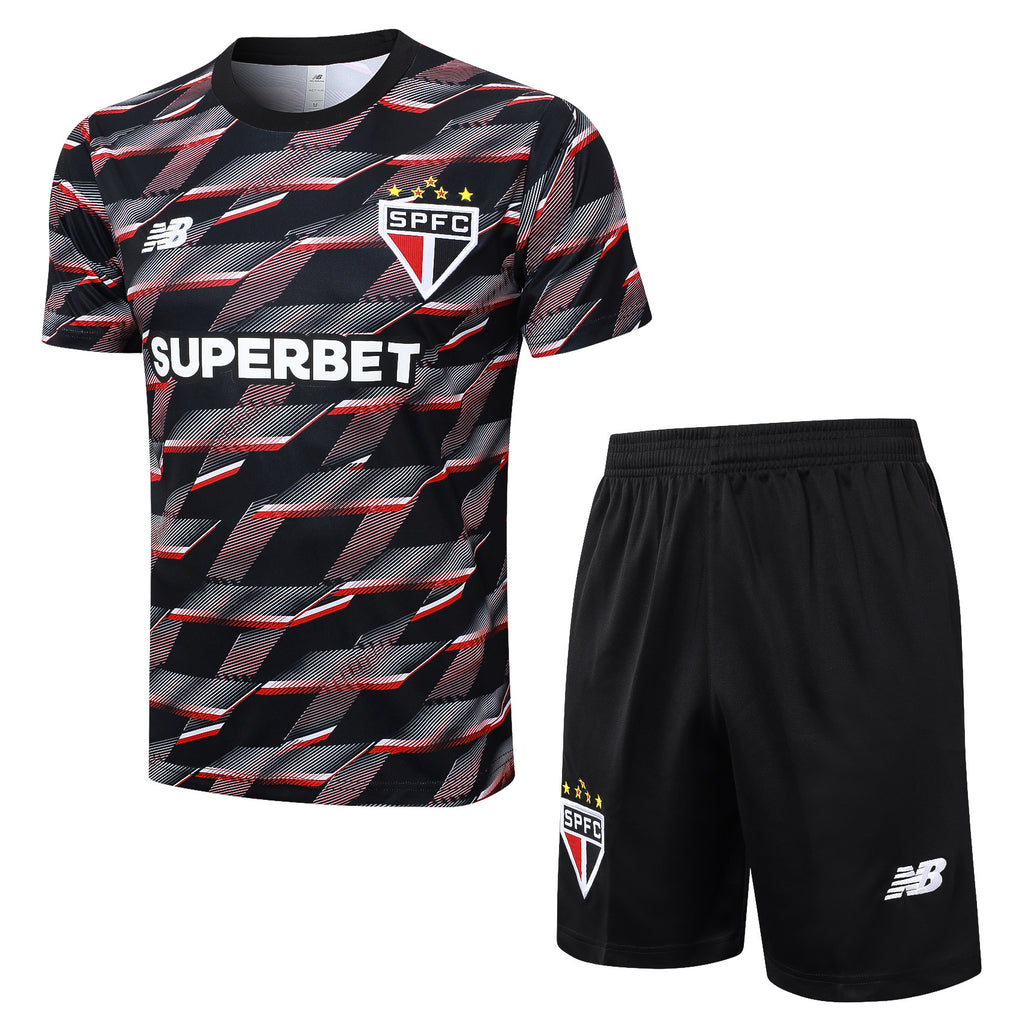 Kit Pre-Treino São Paulo FC Adulto/Infantil (Versão Torcedor)