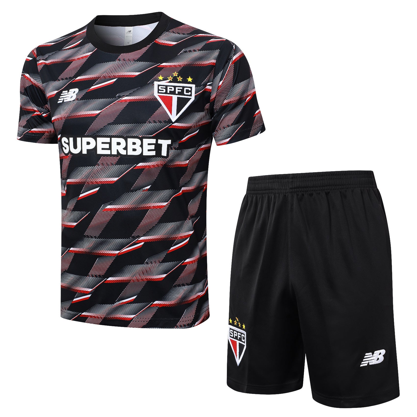 Kit Pre-Treino São Paulo FC Adulto/Infantil (Versão Torcedor)