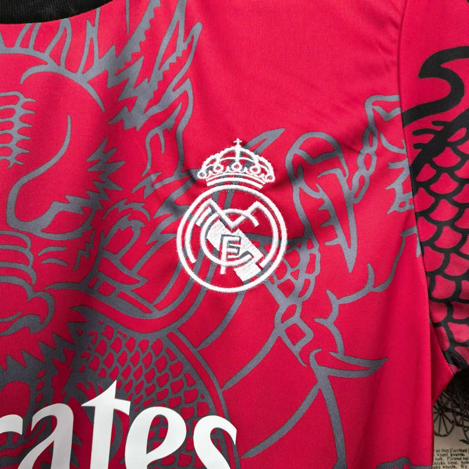 Camisa Real Madrid "Red Dragon" 24/25 (Versão Torcedor) | EDIÇÃO ESPECIAL