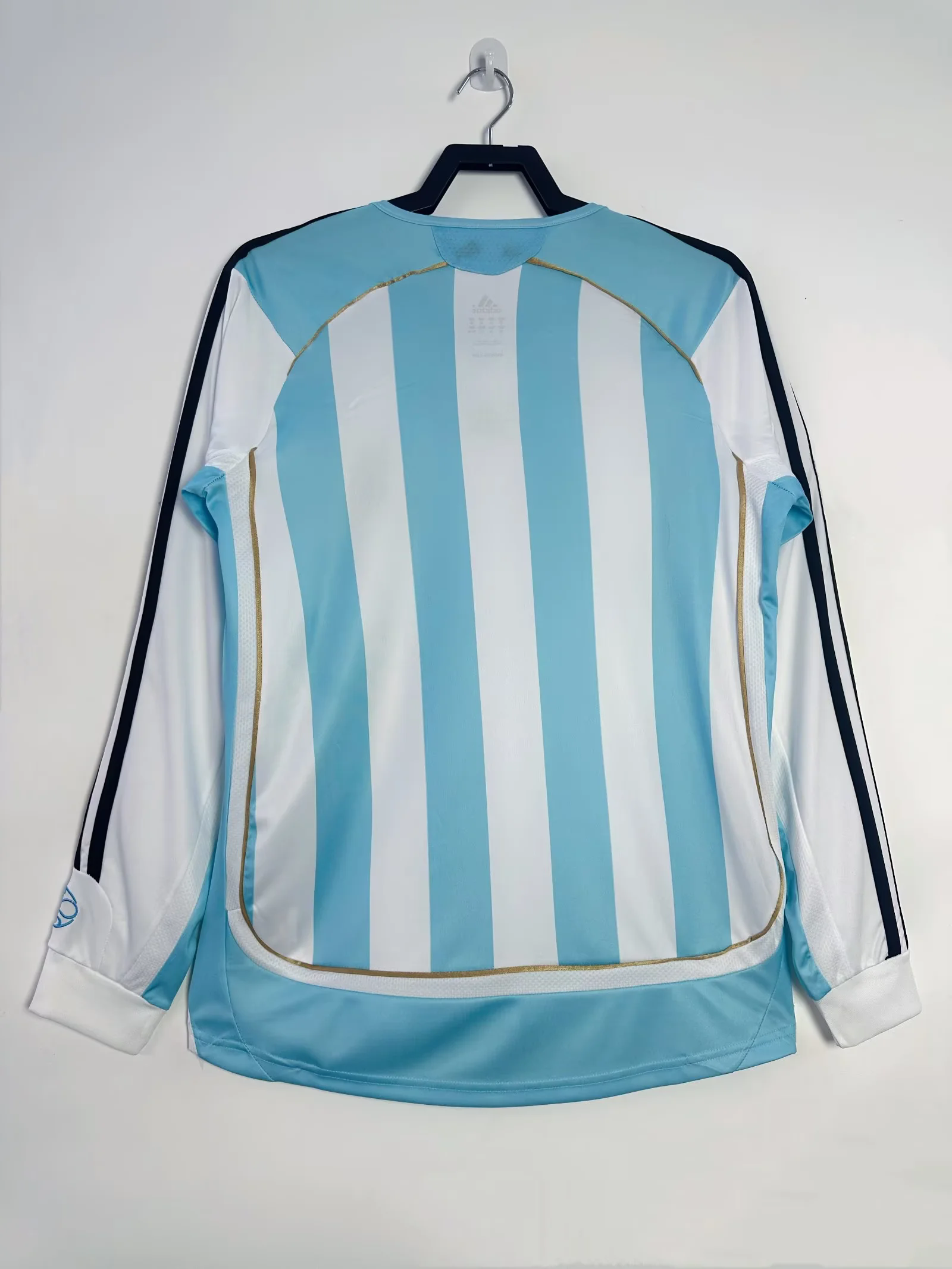 Camisa Seleção Argentina Home 2006 (Versão Manga Longa Retrô)