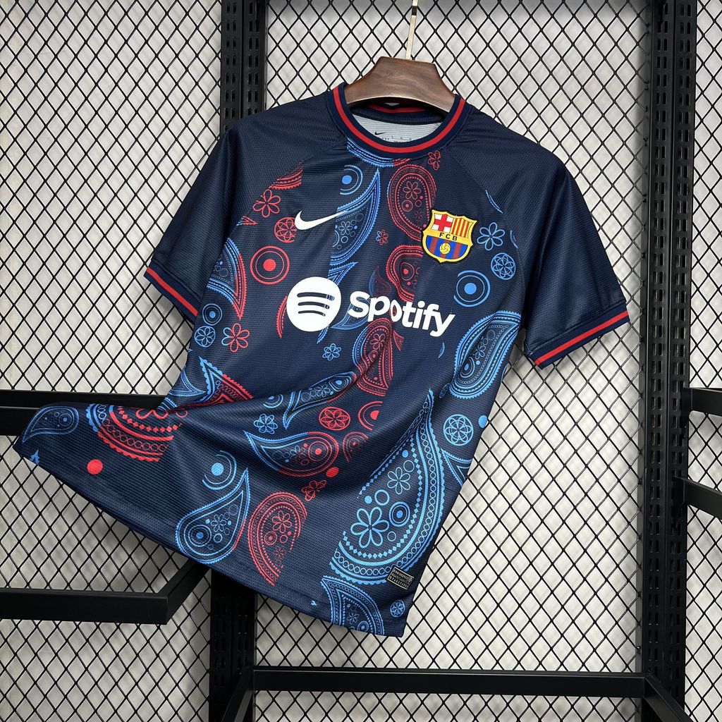 Camisa FC Barcelona "Red/Blue Concept Art" (Versão Torcedor) | EDIÇÃO ESPECIAL