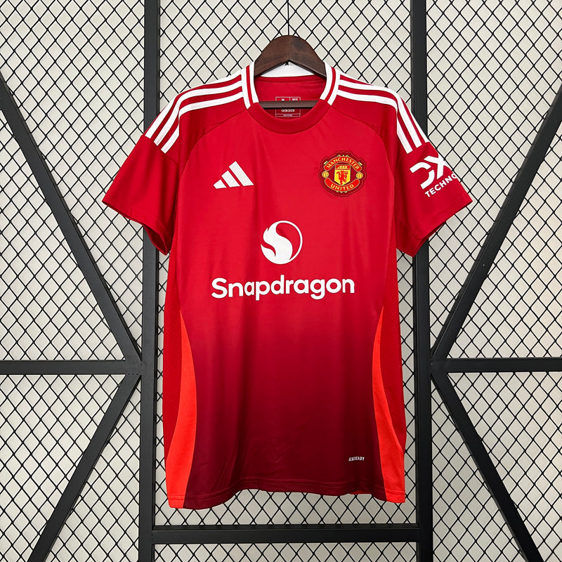 Camisa Manchester United 24/25 Home (Versão Torcedor)