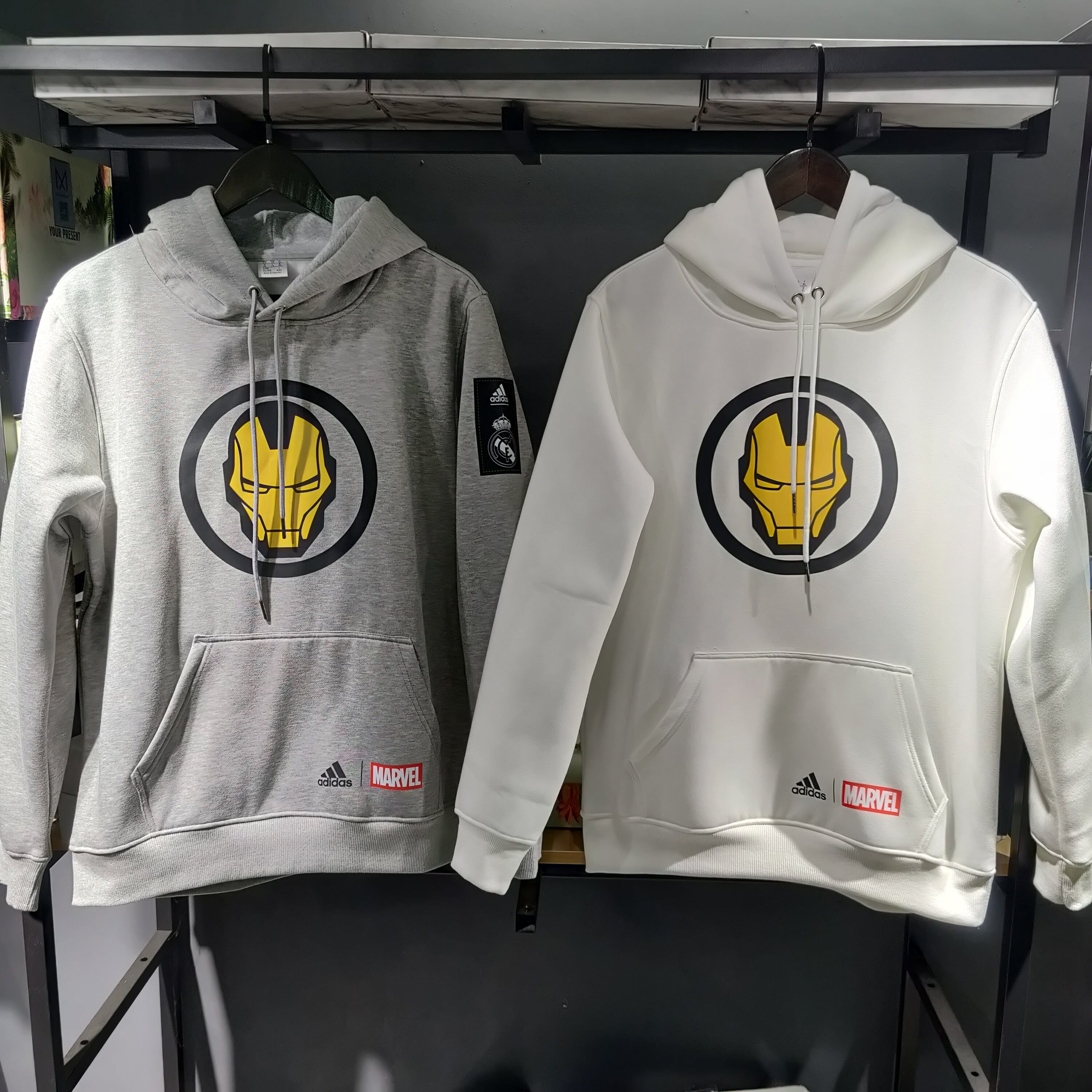 Real Madrid CF Sweatshirt | Iron Man - Marvel Style