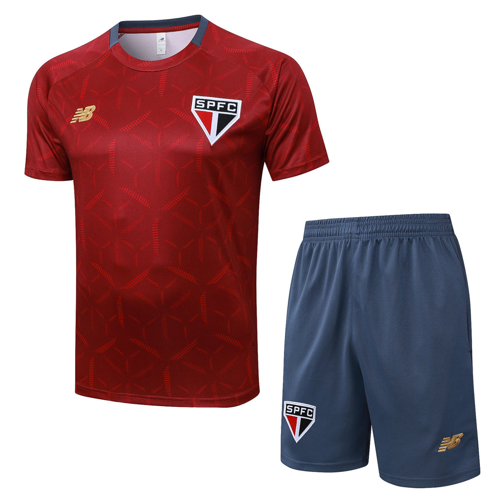 Kit Pre-Treino São Paulo FC Adulto/Infantil (Versão Torcedor)