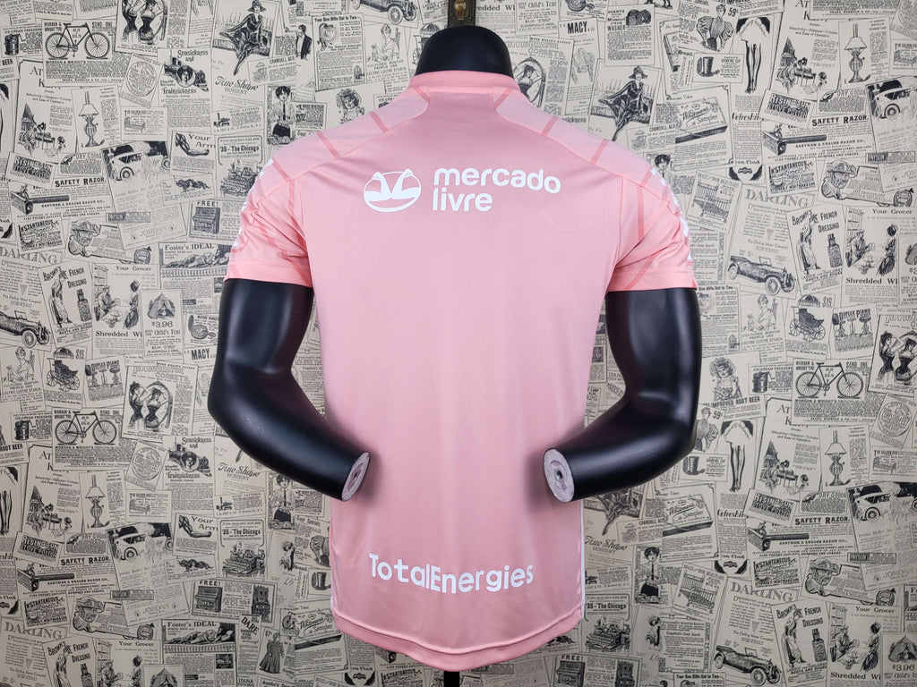 Camisa Flamengo "Outubro Rosa + Patrocínios" 21/22 (Versão Torcedor) | EDIÇÃO ESPECIAL