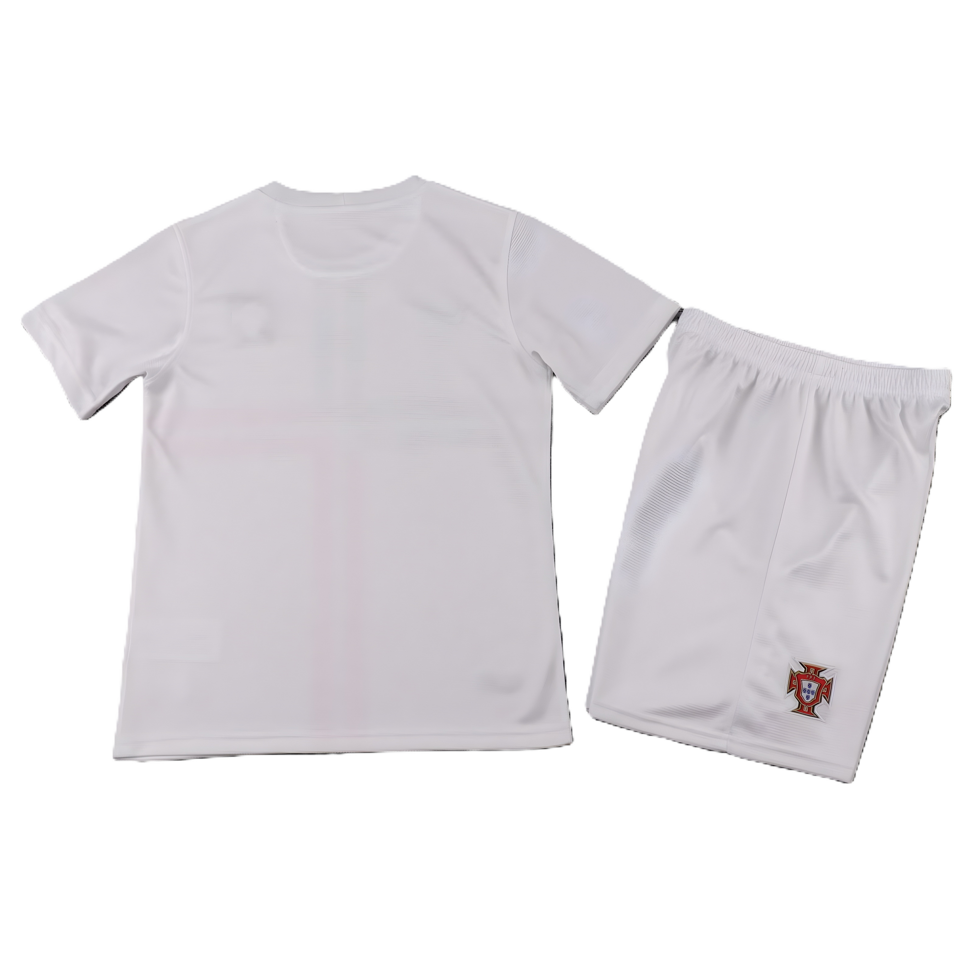 Kit Seleção Portuguesa Away 2012 Conjunto Infantil (Versão Curta Retrô)