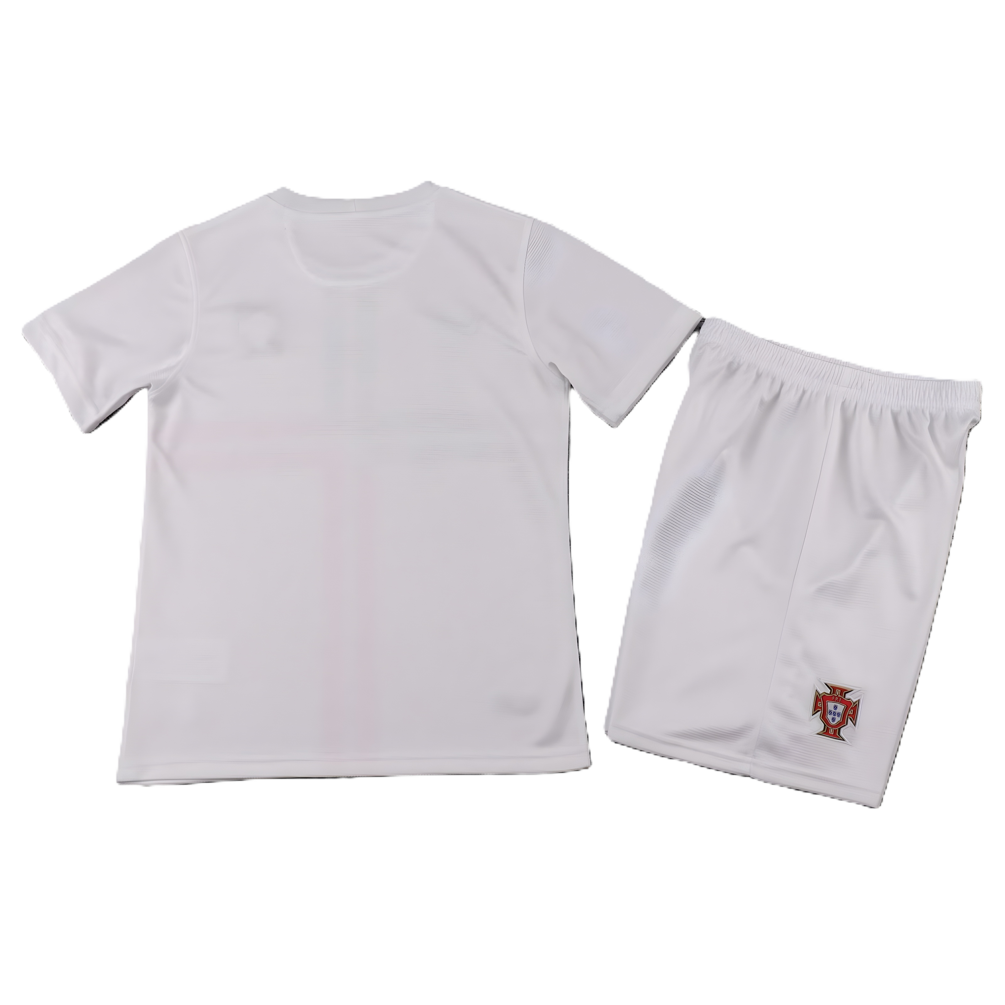 Kit Seleção Portuguesa Away 2012 Conjunto Infantil (Versão Curta Retrô)