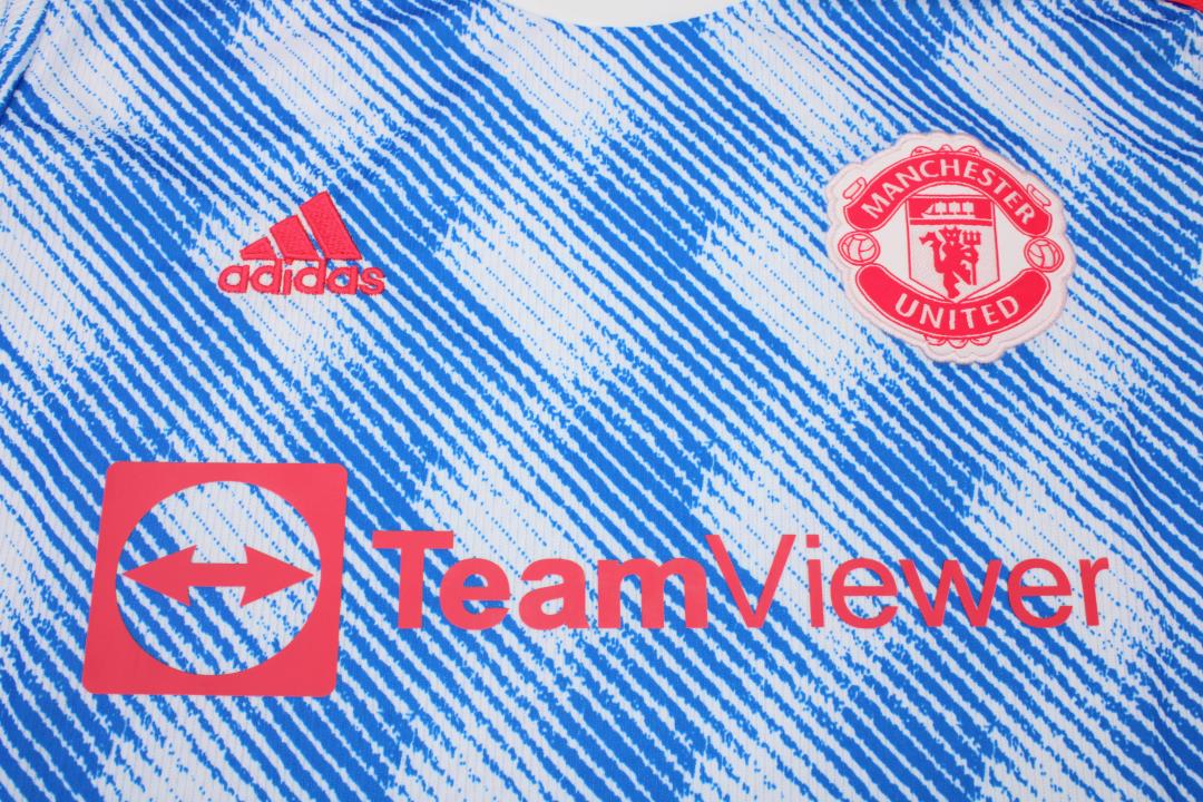 Camisa Manchester United Away 21/22 (Versão Torcedor Retrô)