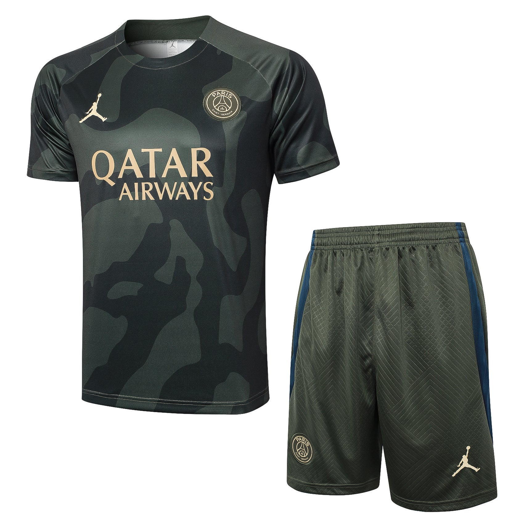 Kit Pre-Treino Paris Saint-Germain F.C. Conjunto Adulto/Infantil (Versão Torcedor)