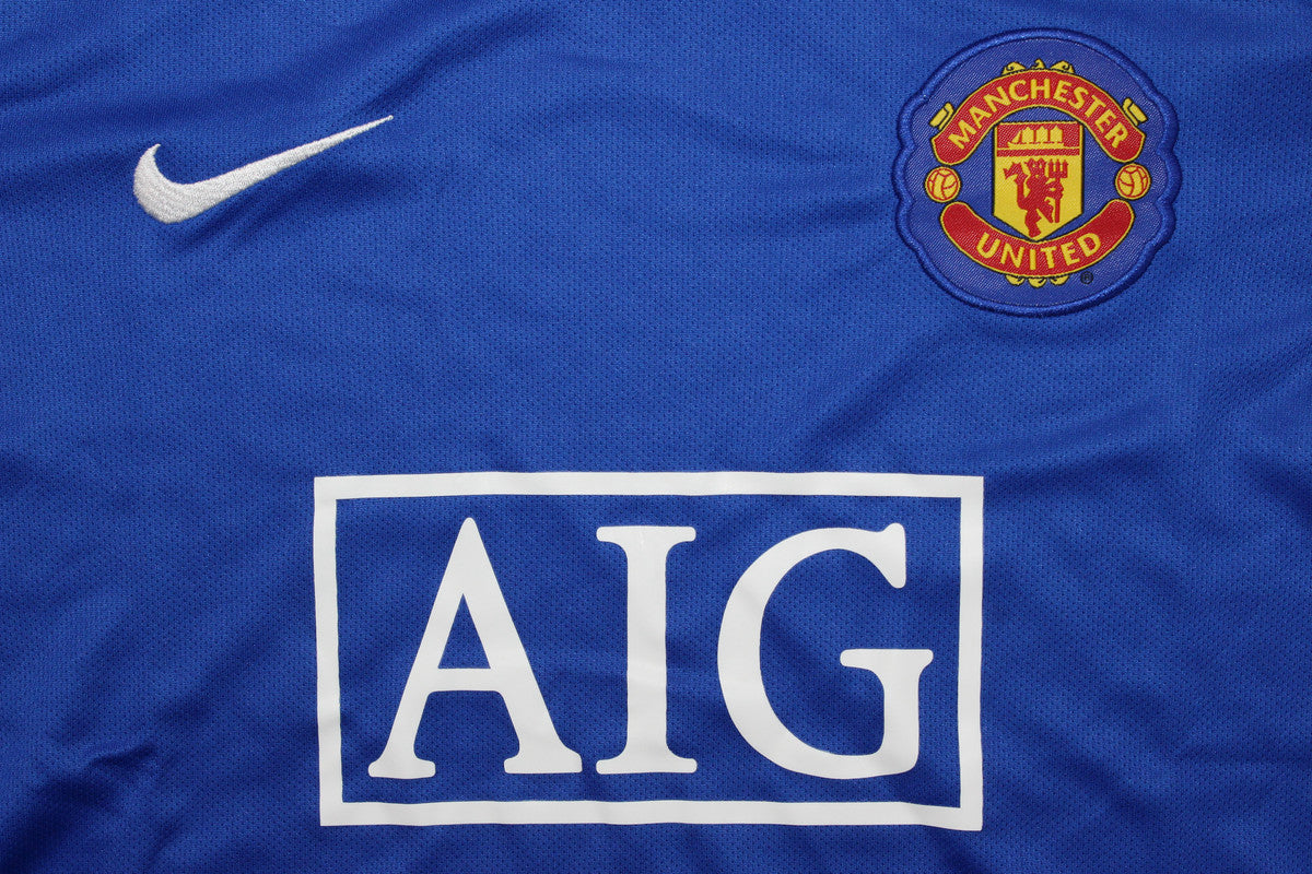 Camisa Manchester United Third 08/09 Conjunto Infantil (Versão Retrô)