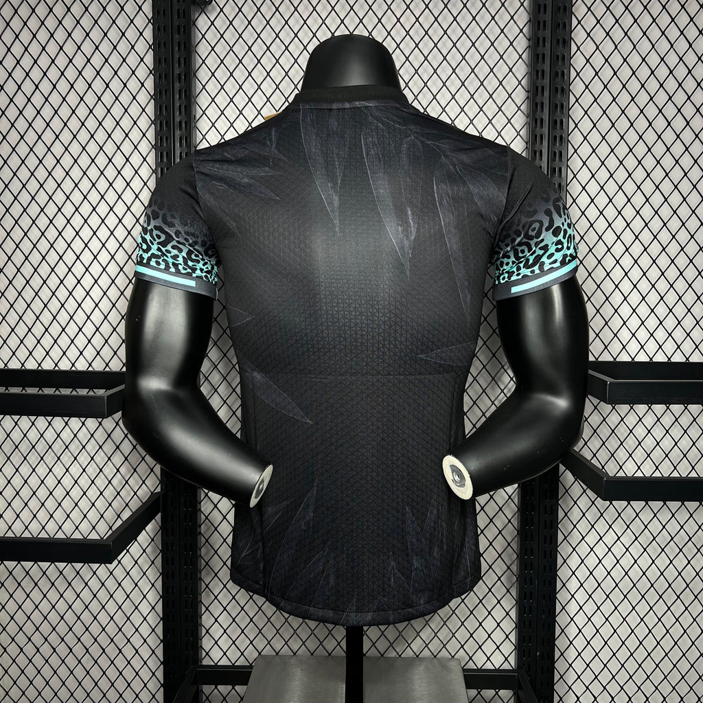 Brazil National Team "Black-Cyan Art" Jersey (Player Version) | SPECIAL EDITION