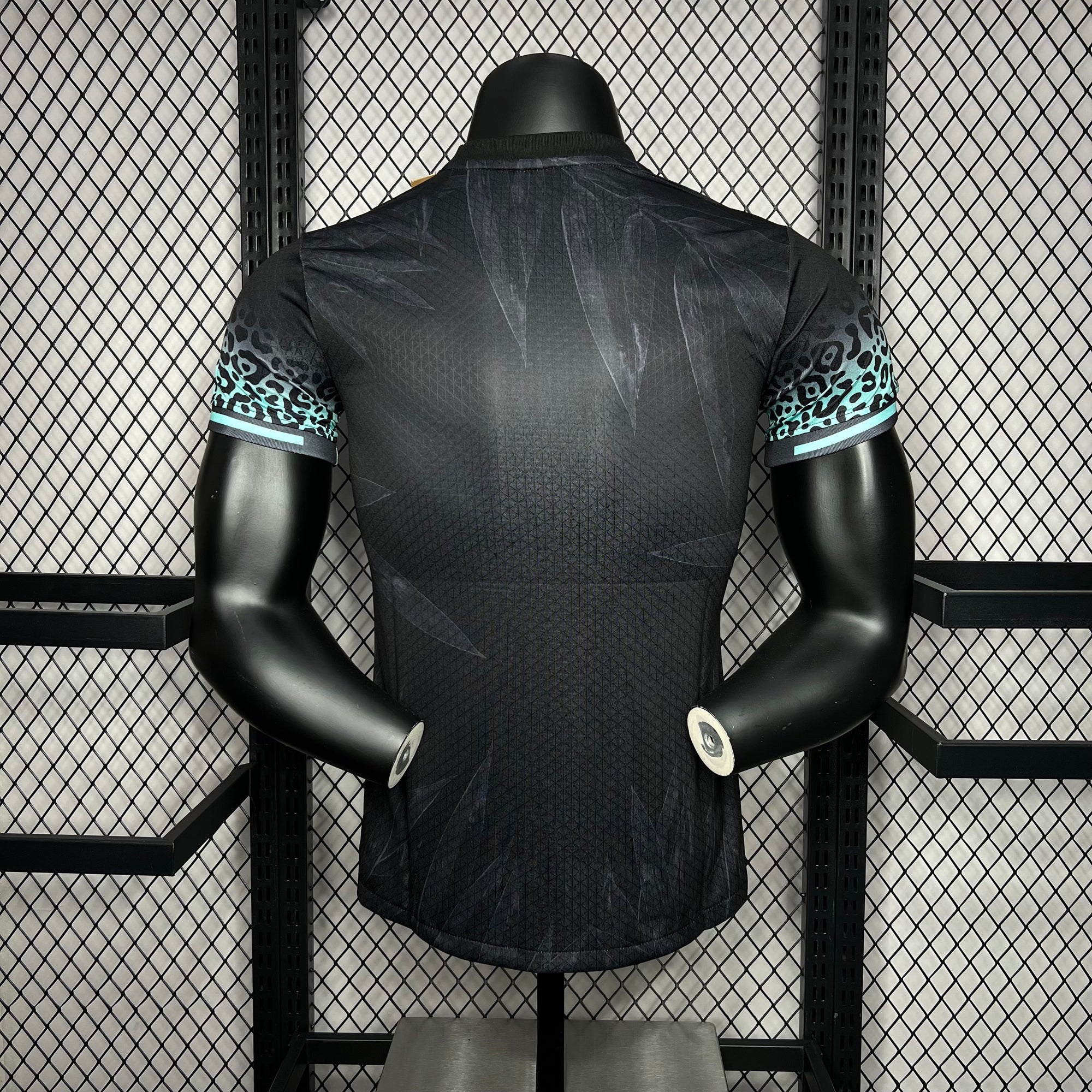 Camisa Seleção Brasileira "Black-Cyan Art" (Versão Jogador) | EDIÇÃO ESPECIAL