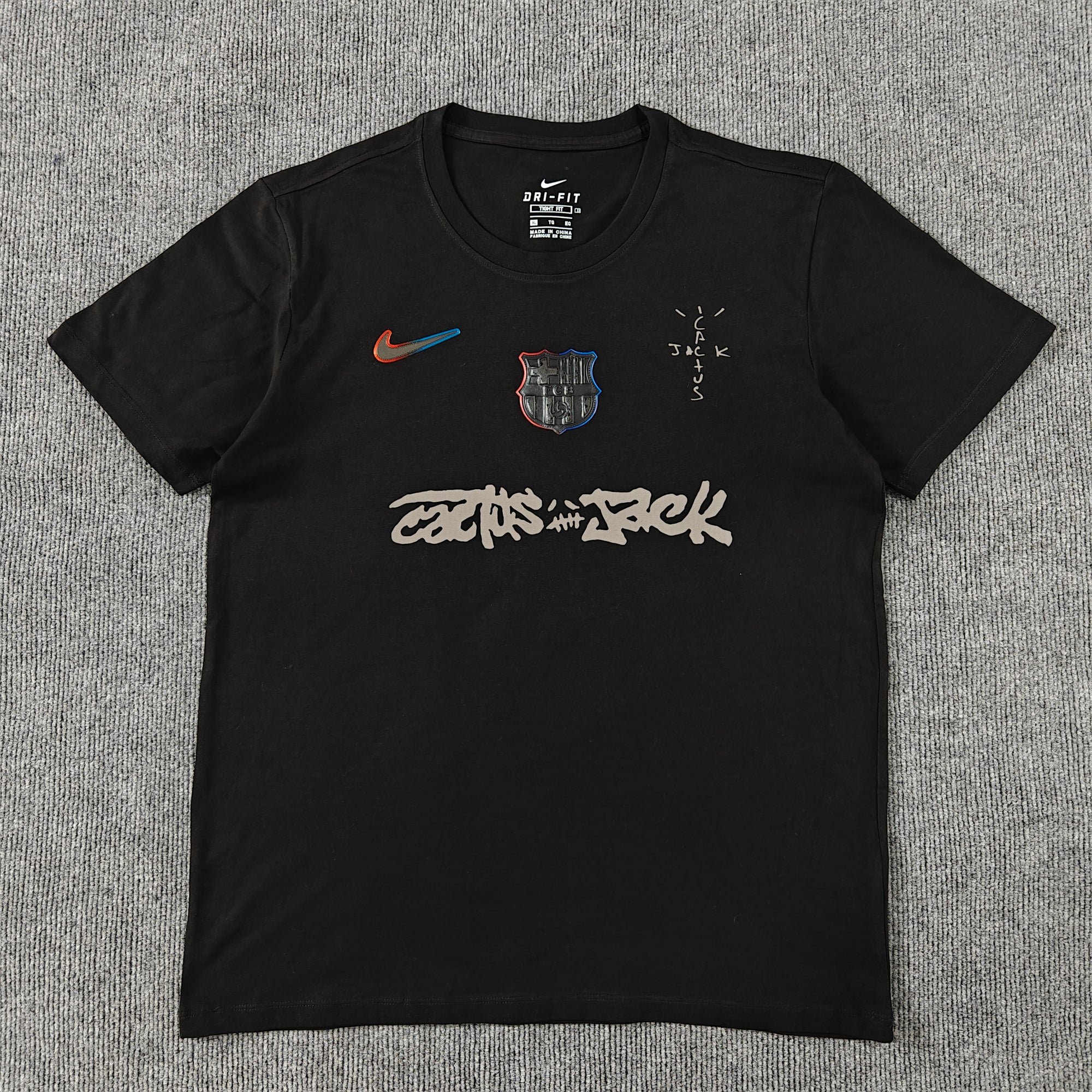 Camisa Casual Especial Logo 2024 "Cactus Jack" FC Barcelona | Moda Esportiva