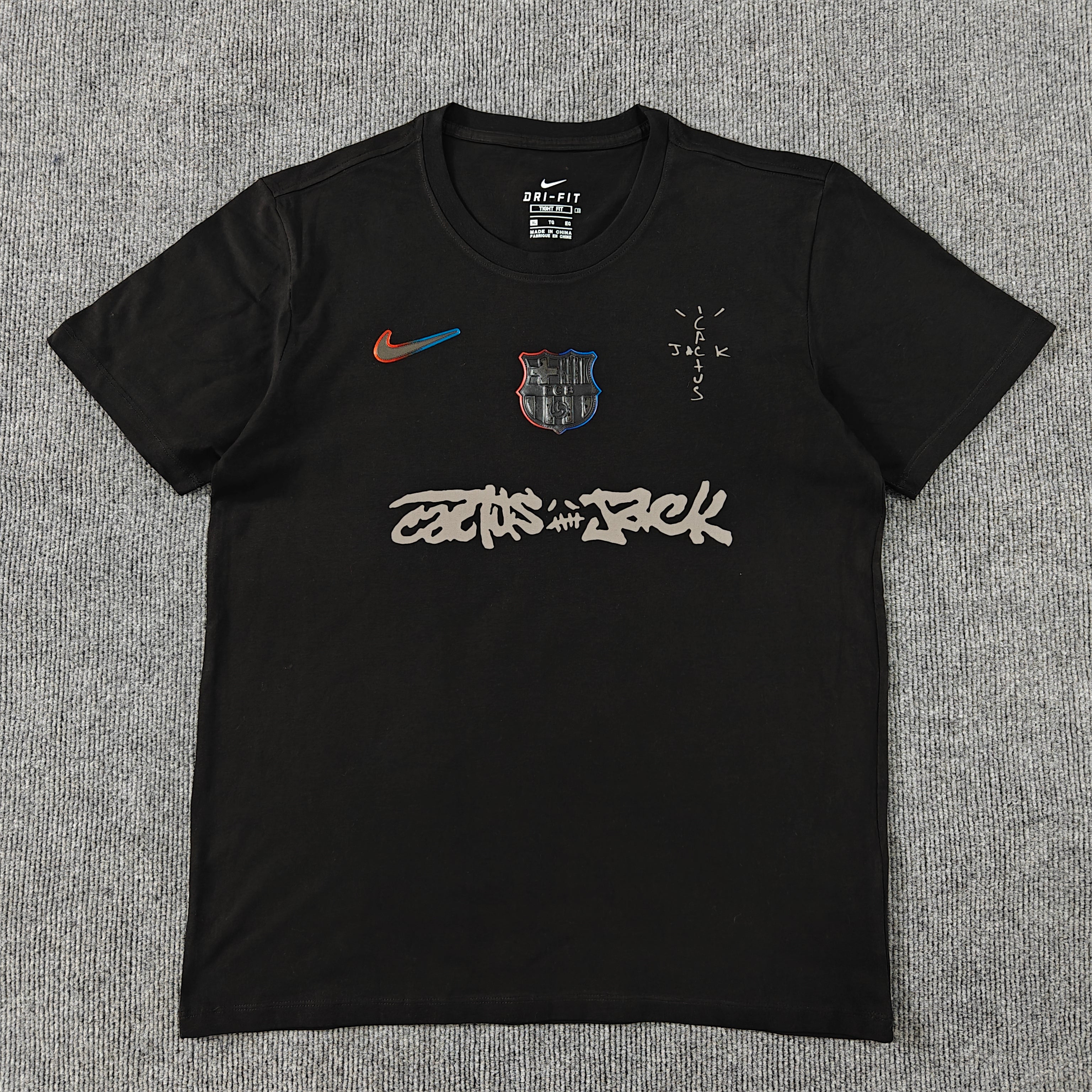 Camisa Casual Especial Logo 2024 "Cactus Jack" FC Barcelona | Moda Esportiva