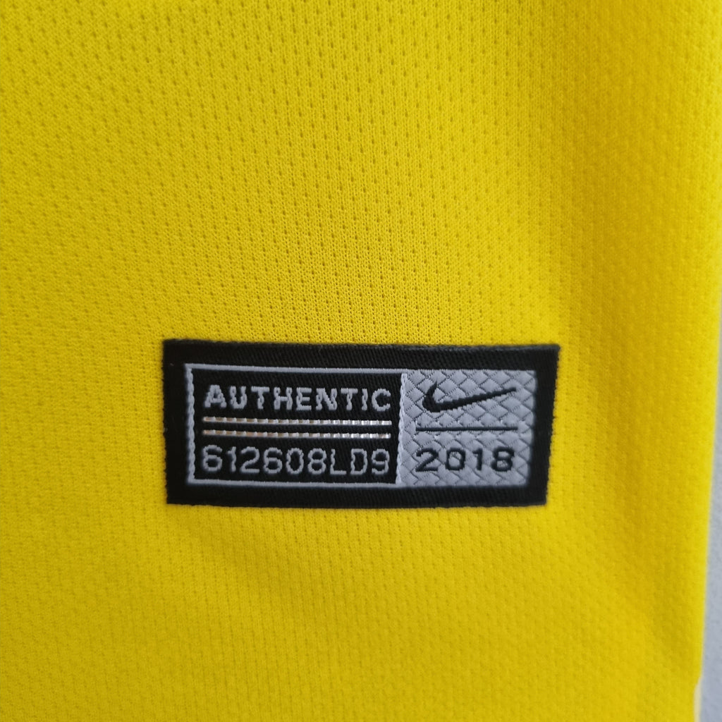 Camisa Seleção Brasileira 2018 Home (Versão Retrô)