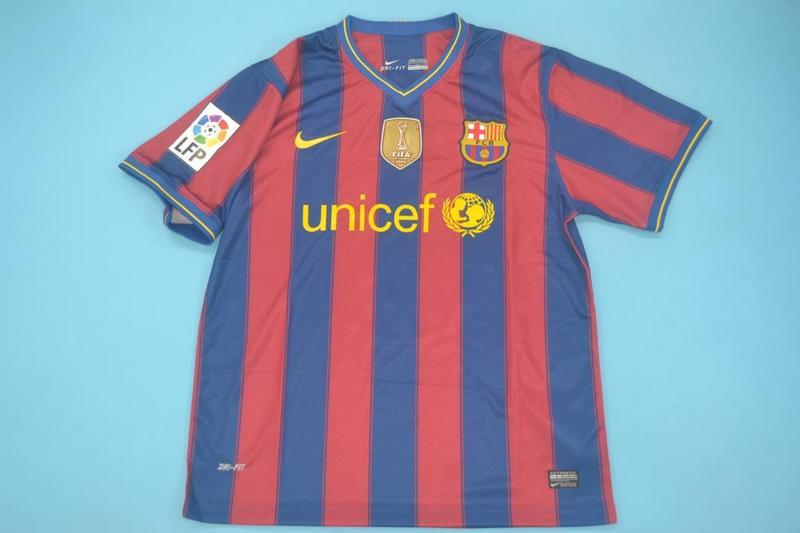 Camisa Barcelona Home 09/10 (Versão Retrô)