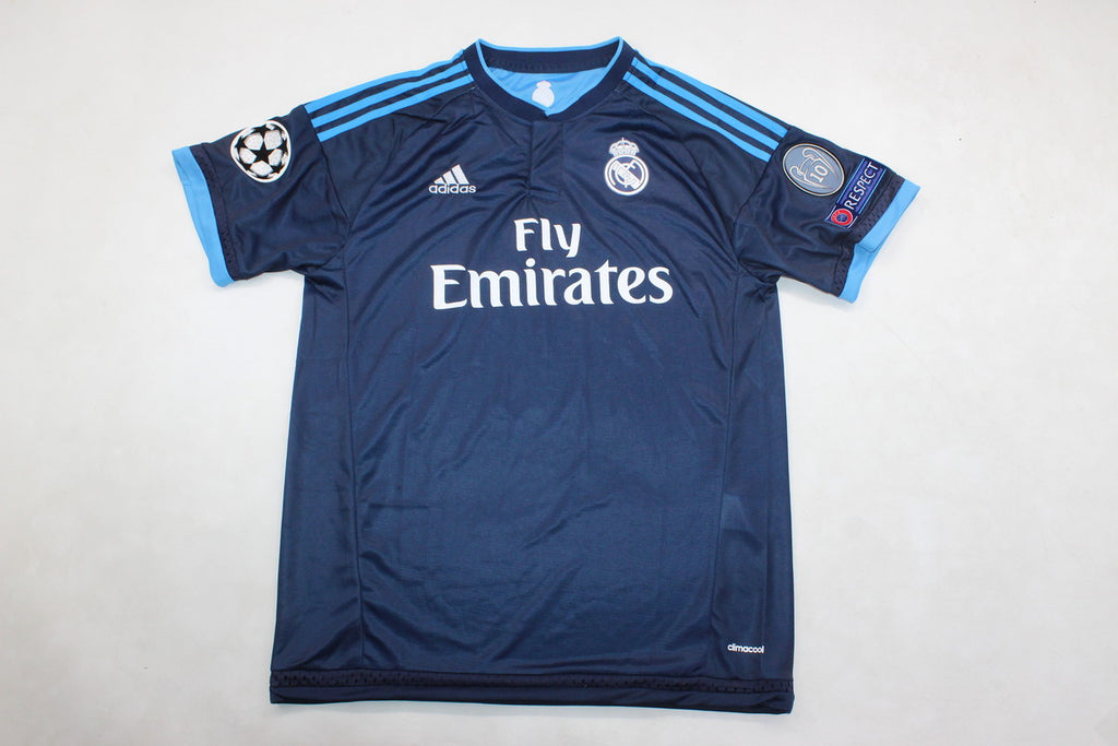 Camisa Real Madrid Third 15/16 (Versão Torcedor Retrô)
