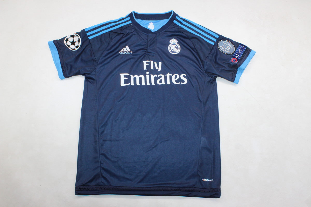 Camisa Real Madrid Third 15/16 (Versão Jogador Retrô)