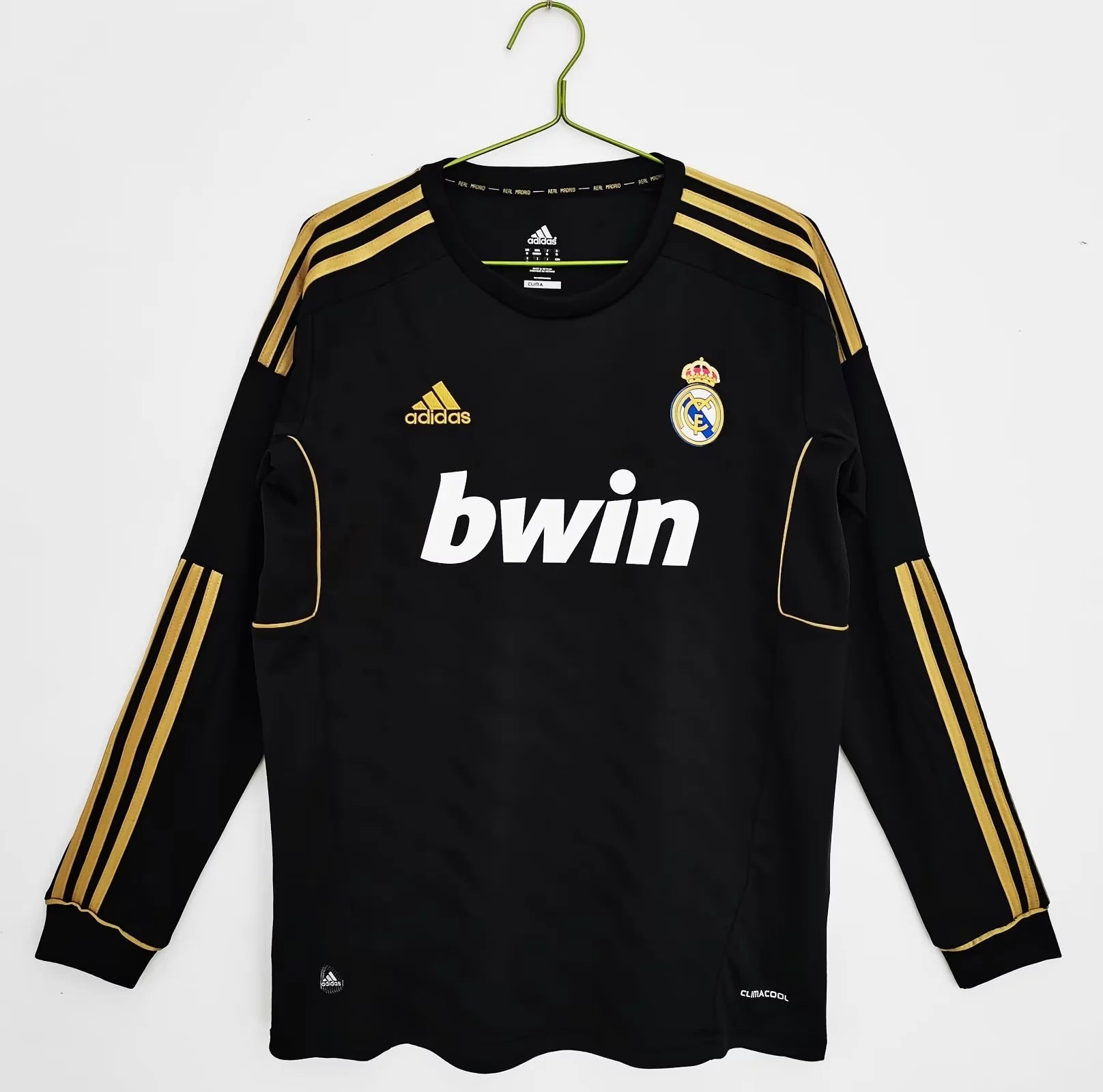 Camisa Real Madrid Away 11/12 (Versão Manga Longa Retrô)