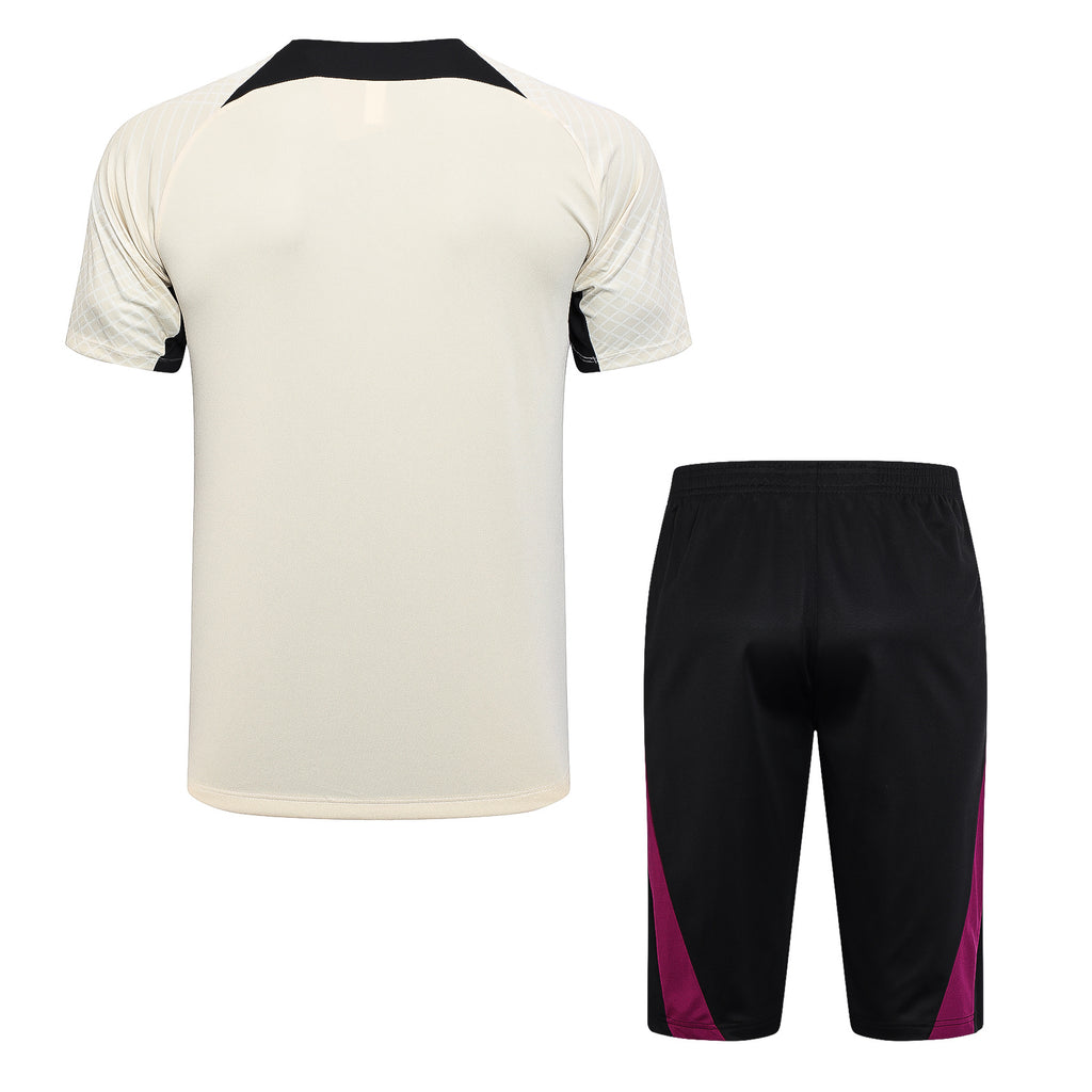 Kit Pre-Treino Paris Saint-Germain F.C. Conjunto Adulto/Infantil (Versão Torcedor)