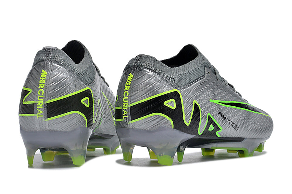 Nike Air Zoom Mercurial Vapor 15 Elite FG - Mens Boots - Firm Ground - Black/Green