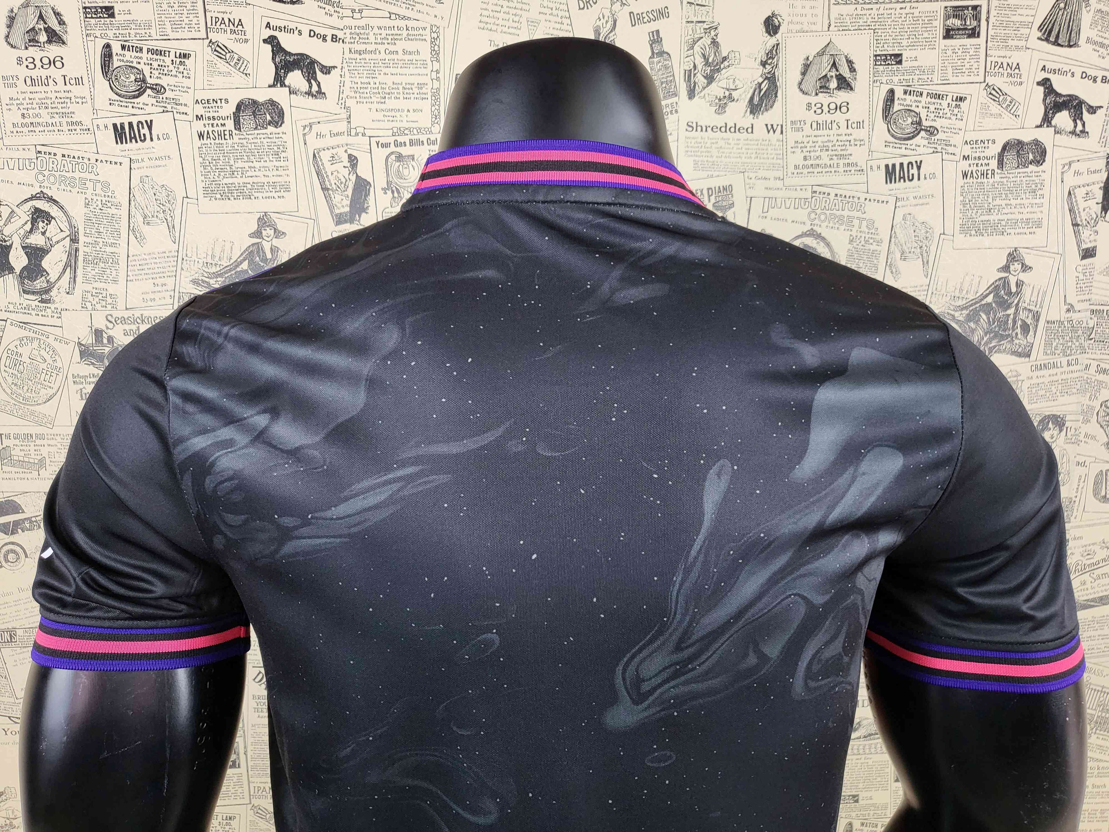 Camisa Paris Saint-Germain "Purple Flame" 23/24 (Versão Jogador) | EDIÇÃO ESPECIAL